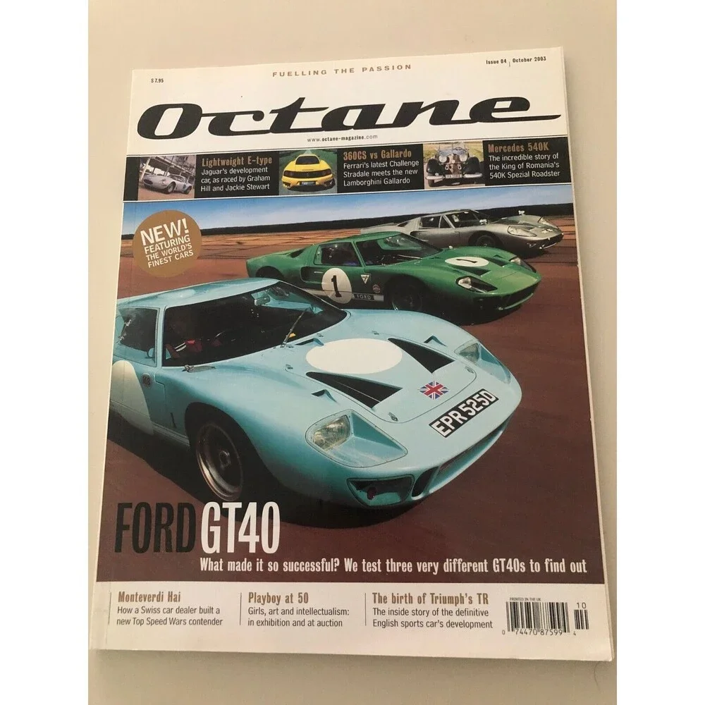 Octane‎ UK Magazine October 2003 Issue 4 Vintage